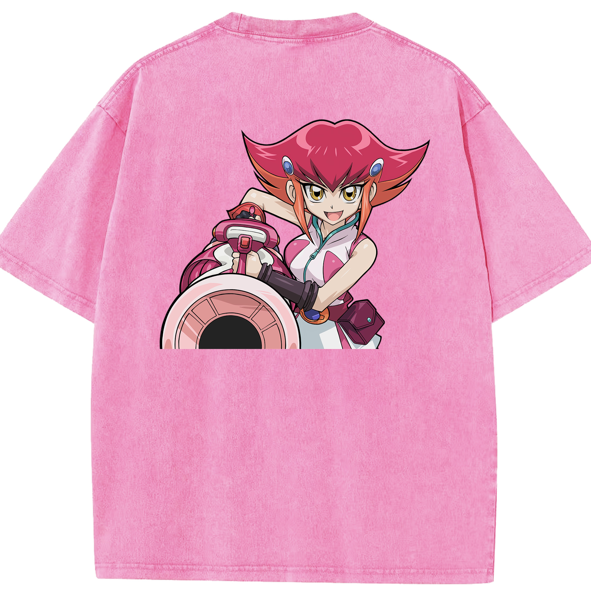 （画像用） 遊☆戯☆王 Yu-Gi-Oh! 綿100% ヴィンテージ風 半袖Tシャツ（背面プリント）